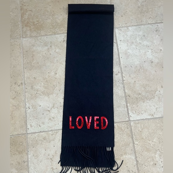 Gucci LOVED Cashmere Sequin Scarf New - Picture 10 of 15